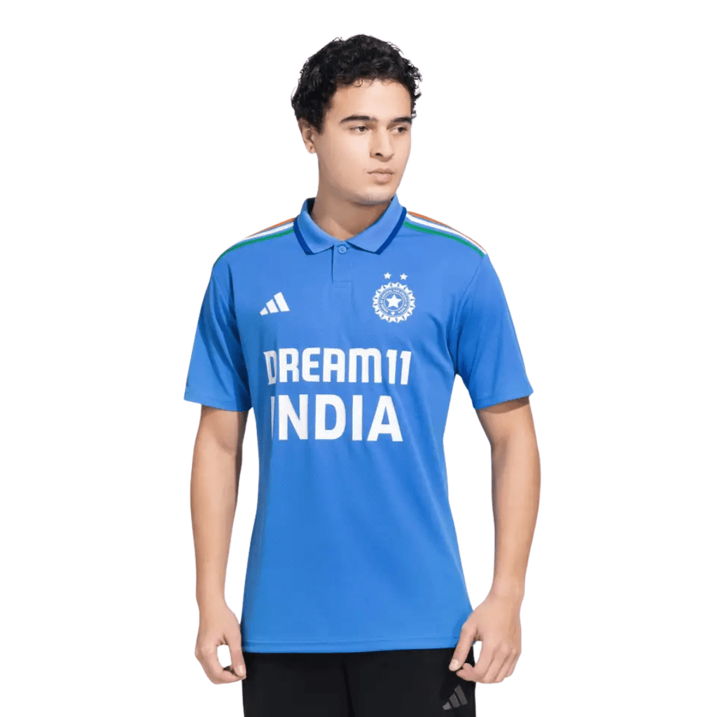 Indian Cricket Team Fan Jersey – Official adidas - Indian Jersey - Wiz Sports