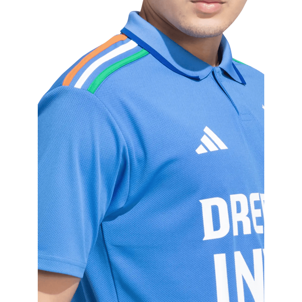 Indian Cricket Team Fan Jersey – Official adidas - Indian Jersey - Wiz Sports
