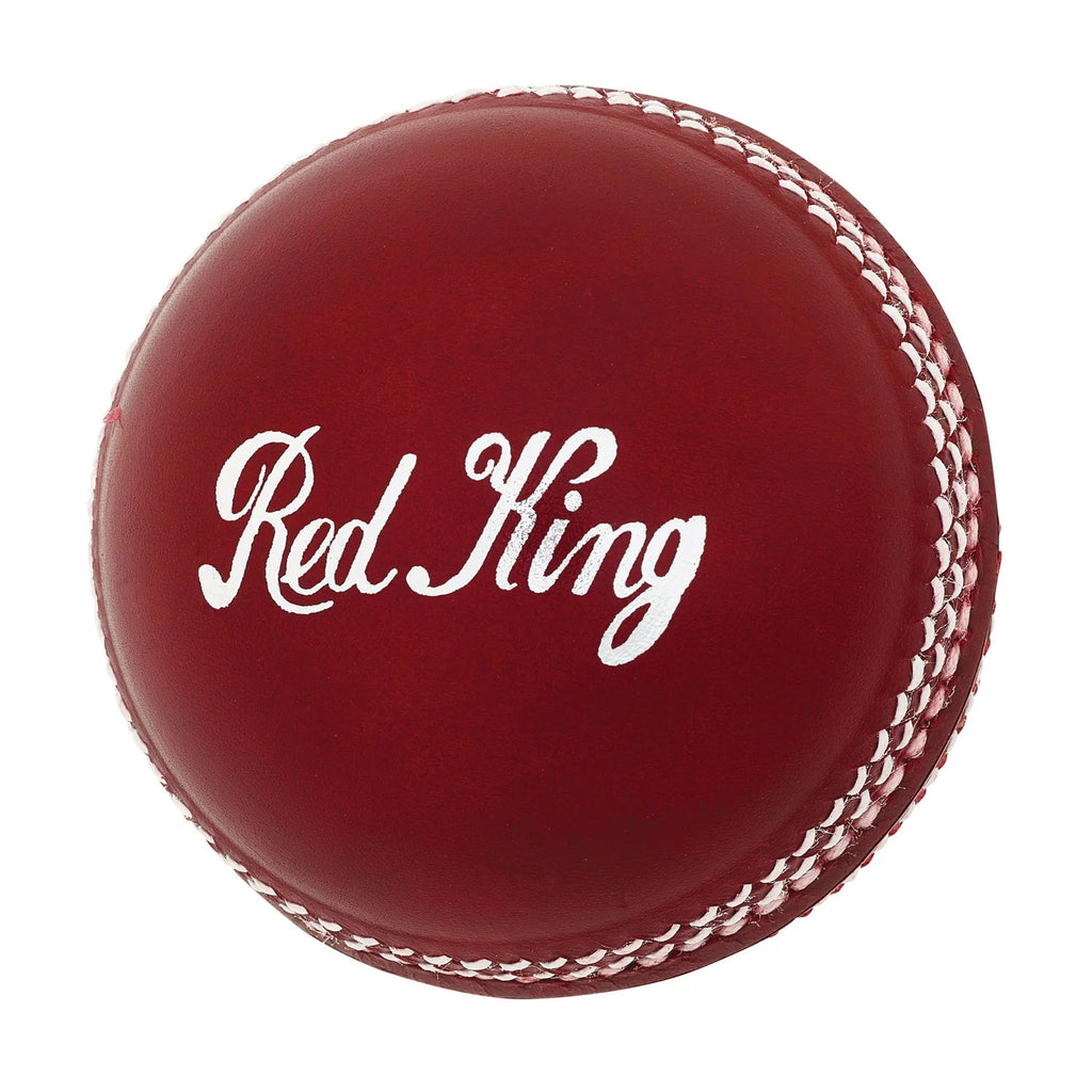 Kookaburra Red King Cricket Ball Red 156g - Cricket Balls - Wiz Sports