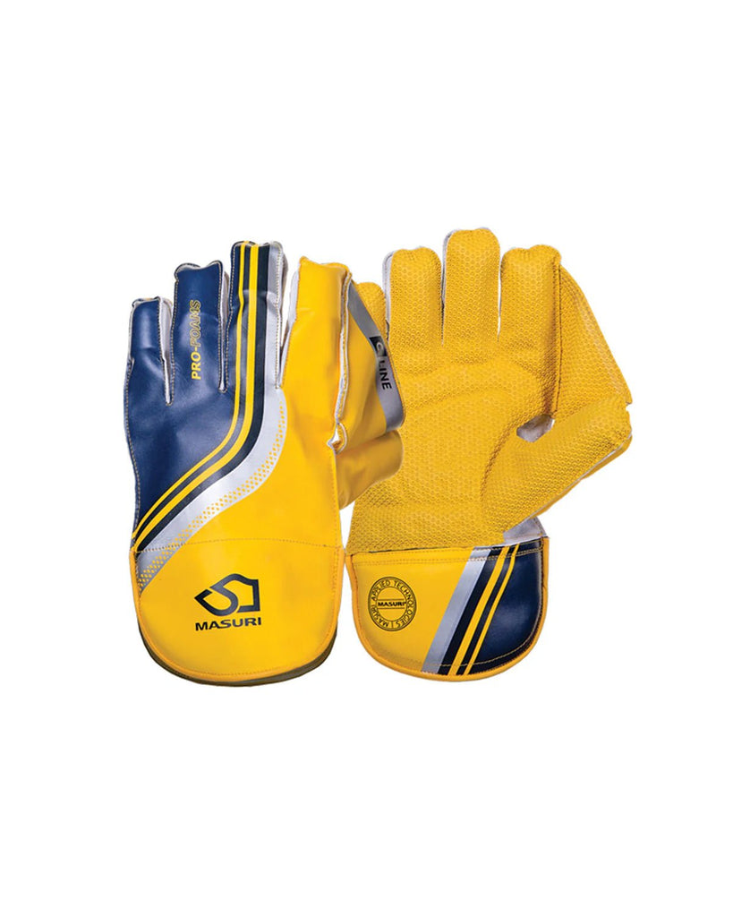 Masuri C Line Cricket Keeping Gloves – Adult - Wicket Keeping Gloves - Wiz Sports