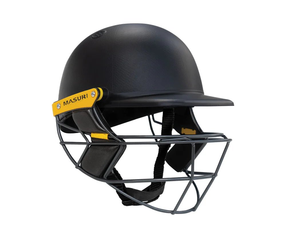 MASURI E - LINE PLUS TITANIUM CRICKET HELMET 25 - 26 EDITION - Wiz Sports