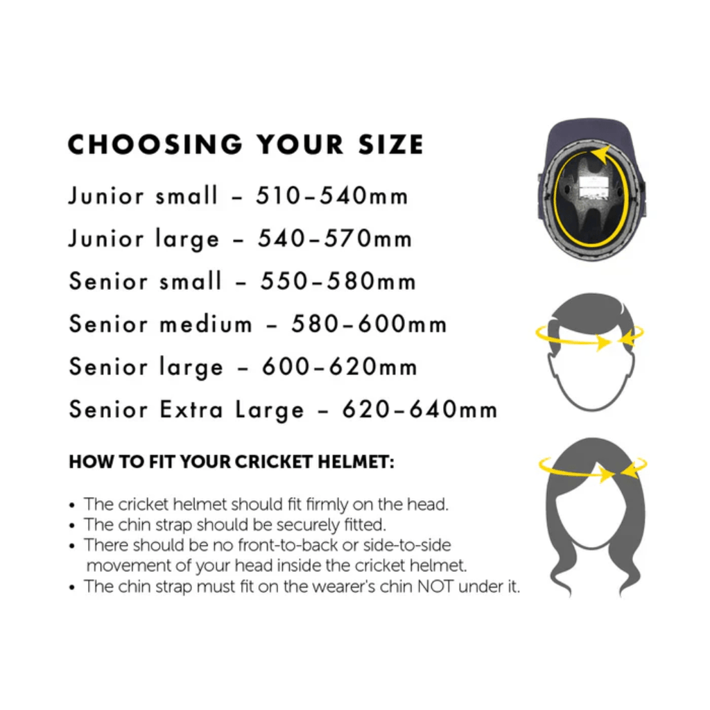 Masuri E Line Titanium Cricket Helmet - Senior - Cricket Helmets - Wiz Sports