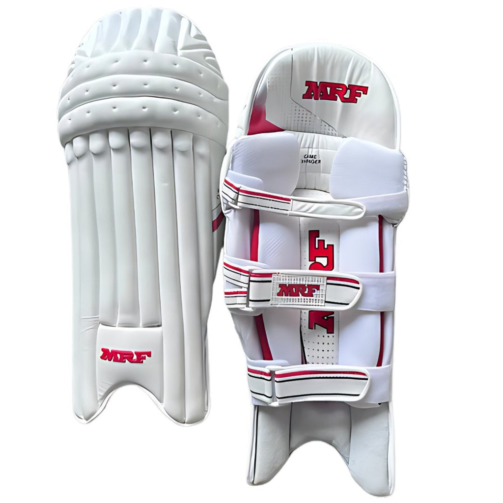 MRF Game Changer Gloves & Leg - guards Combo - Adults - Cricket Batting gloves - Wiz Sports