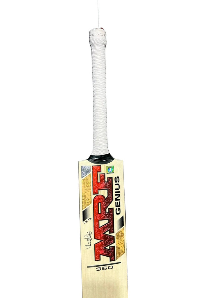 MRF Genius 360 English Willow Cricket Bat – AB de Villiers Edition 2025/26 - Cricket Bat - Wiz Sports