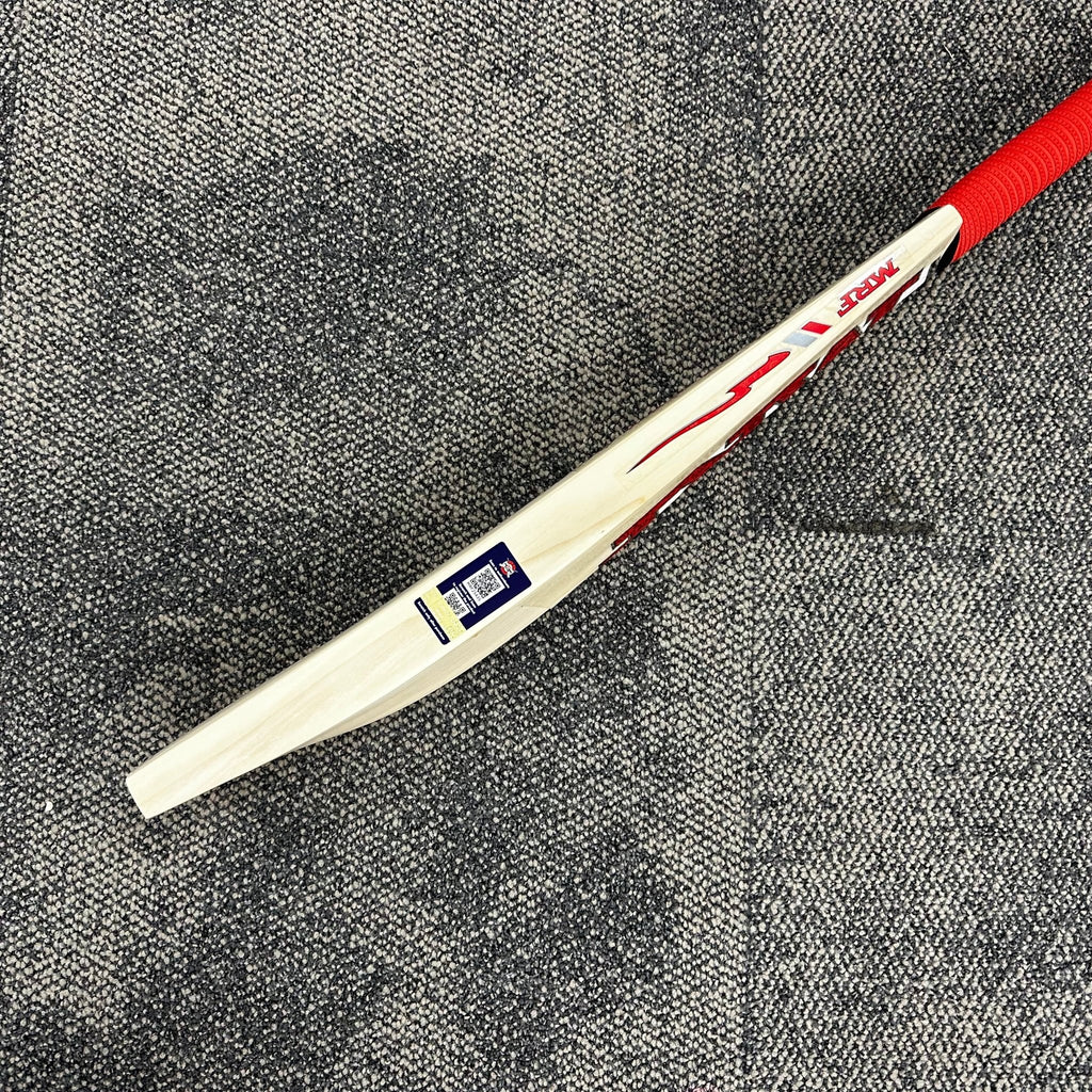 MRF Genius Grand King English Willow Cricket Bat – 2025/26 Edition - Cricket Bat - Wiz Sports