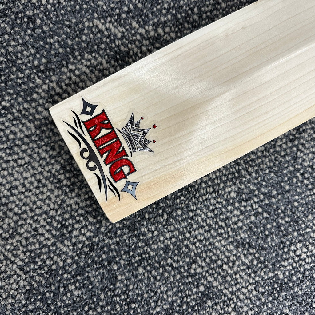 MRF Genius Grand King English Willow Cricket Bat – 2025/26 Edition - Cricket Bat - Wiz Sports