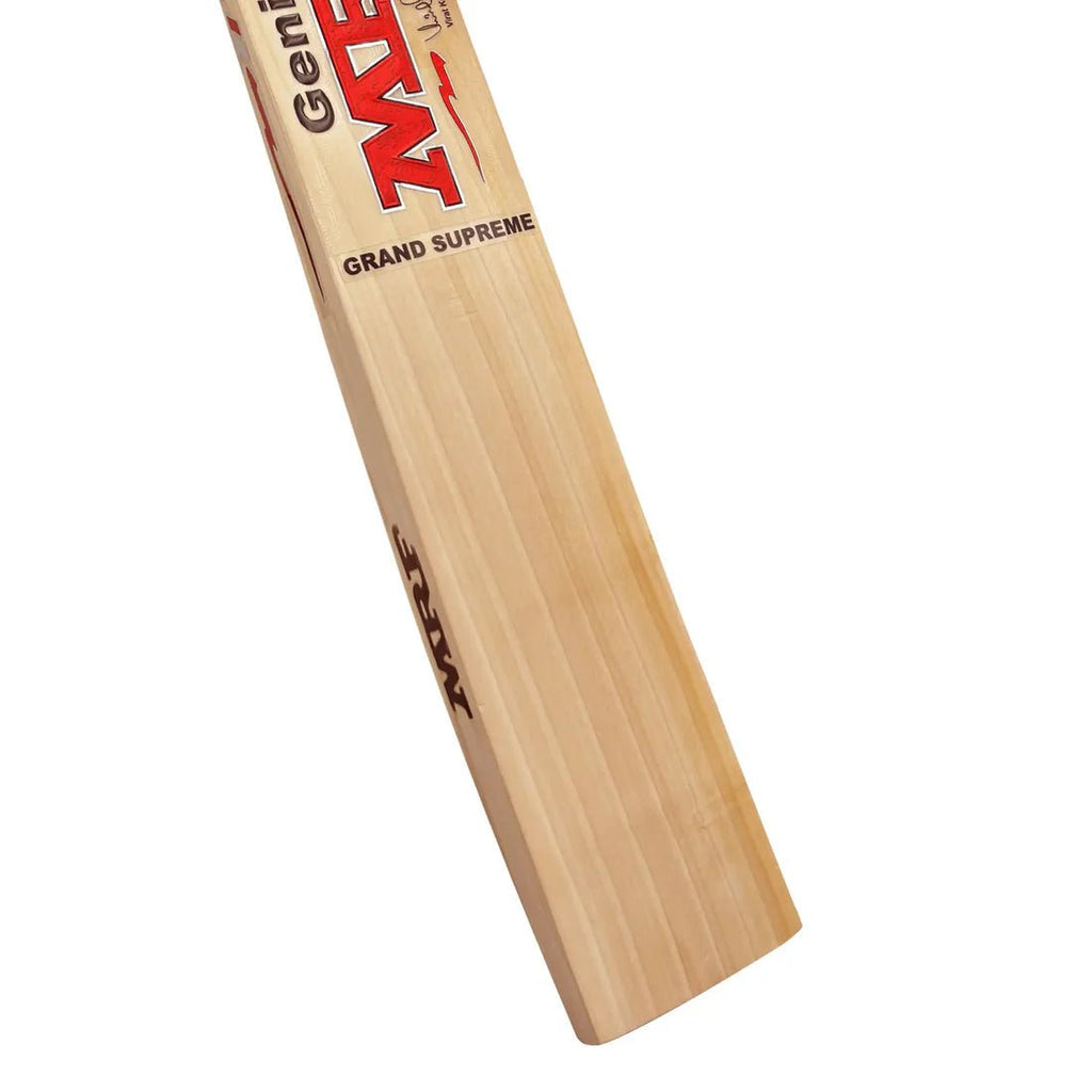MRF Genius Grand Supreme – Grade 1 English Willow Cricket Bat - Cricket Bat - Wiz Sports