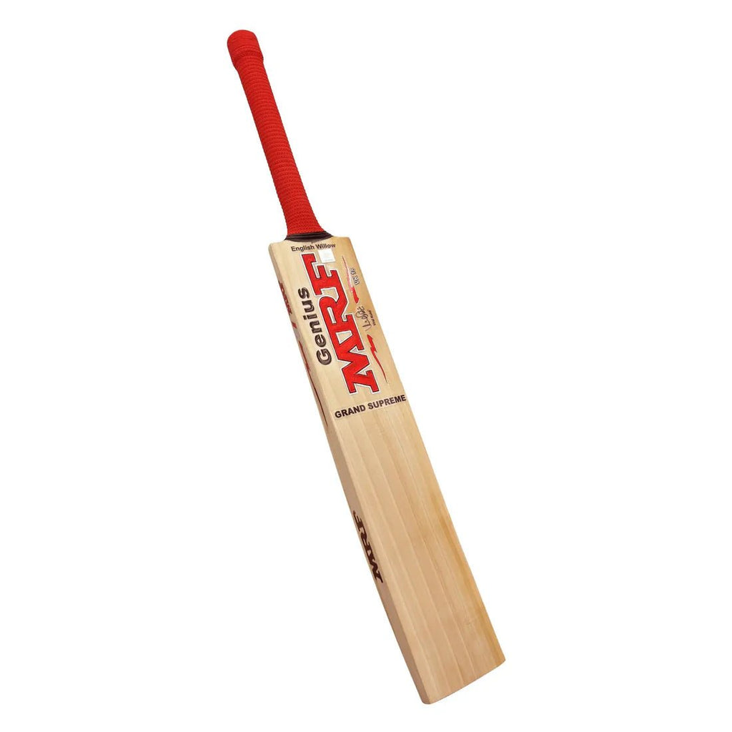 MRF Genius Grand Supreme – Grade 1 English Willow Cricket Bat - Cricket Bat - Wiz Sports