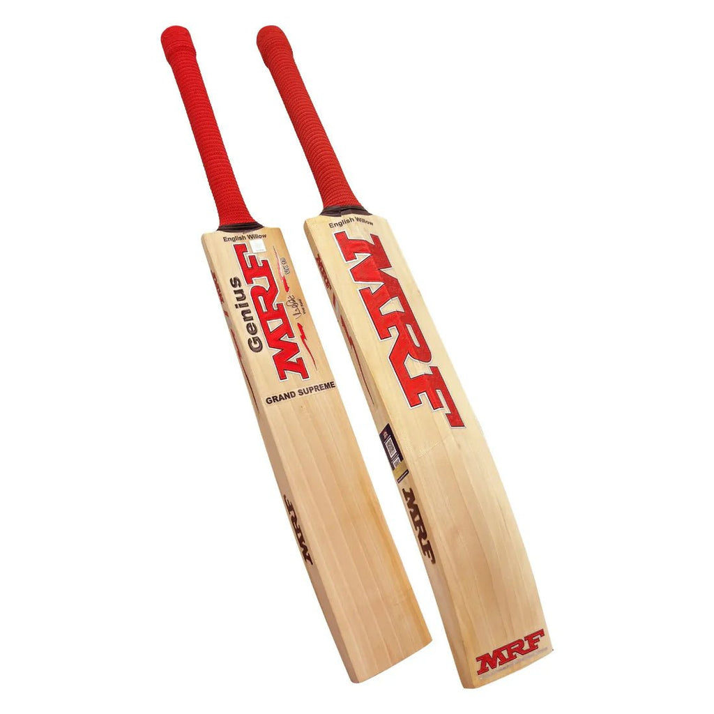 MRF Genius Grand Supreme – Grade 1 English Willow Cricket Bat - Cricket Bat - Wiz Sports