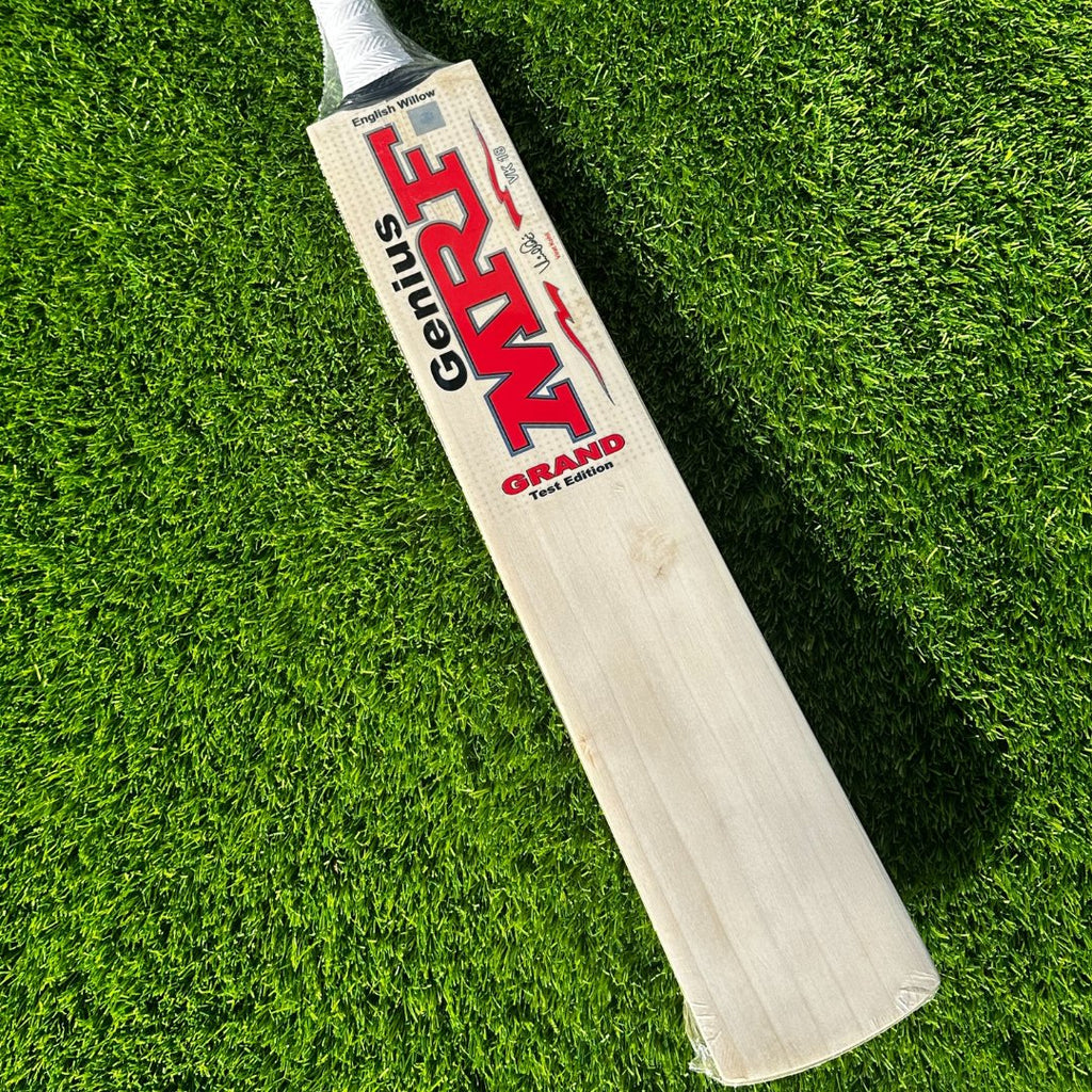 MRF Genius Grand Test Edition English Willow Cricket Bat - Cricket Bats - Wiz Sports