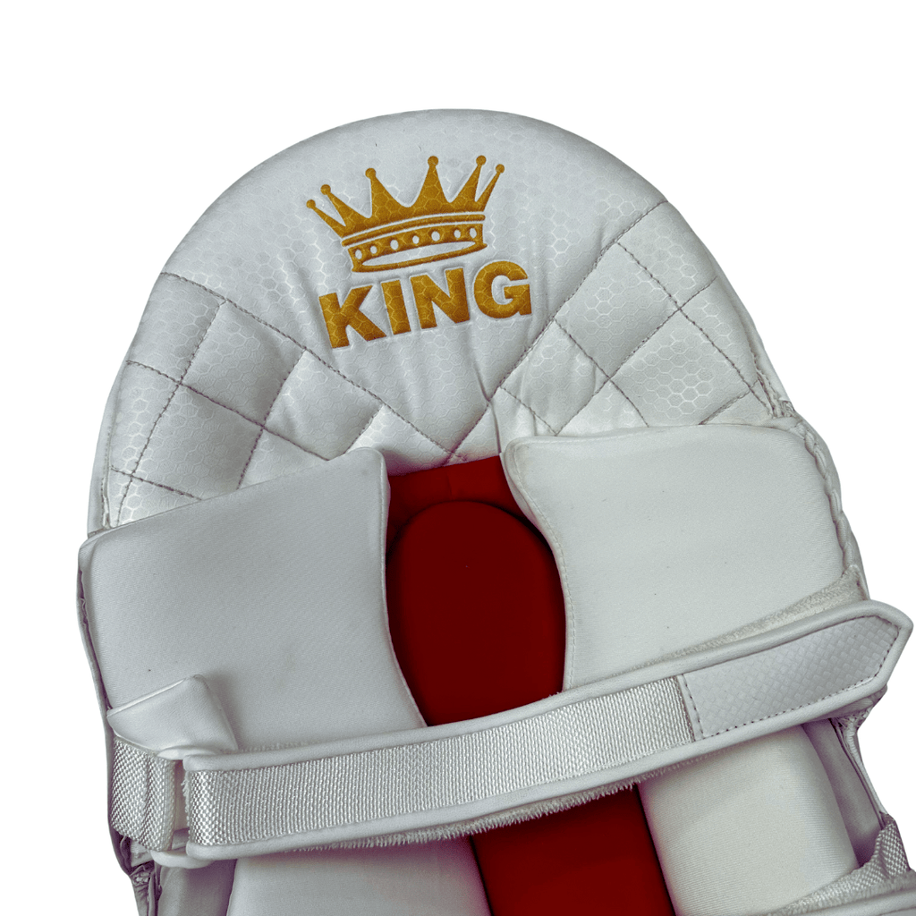 MRF Genius King Batting Leg guards Adults - Cricket Batting pads - Wiz Sports