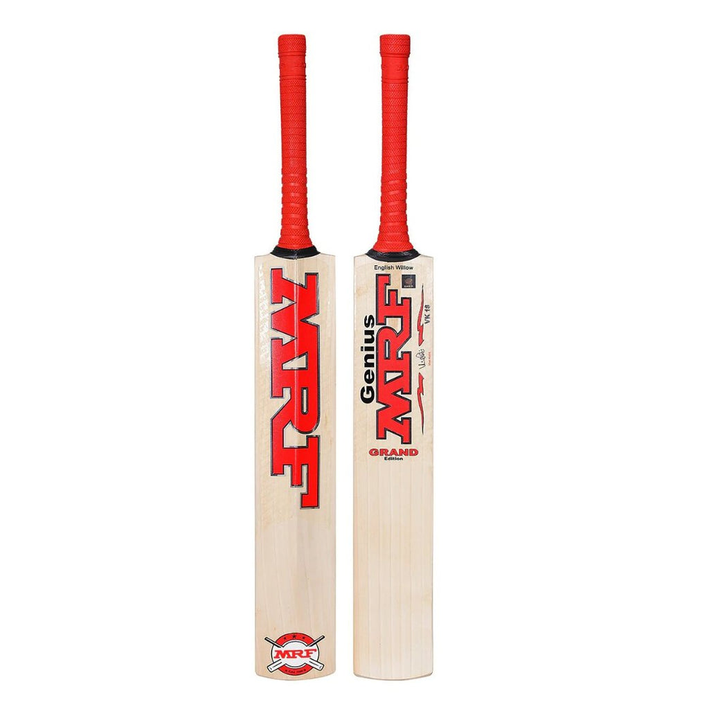 MRF Grand Edition Players English Willow Junior Cricket Bat - 2024 edition - Cricket Bats - Wiz Sports