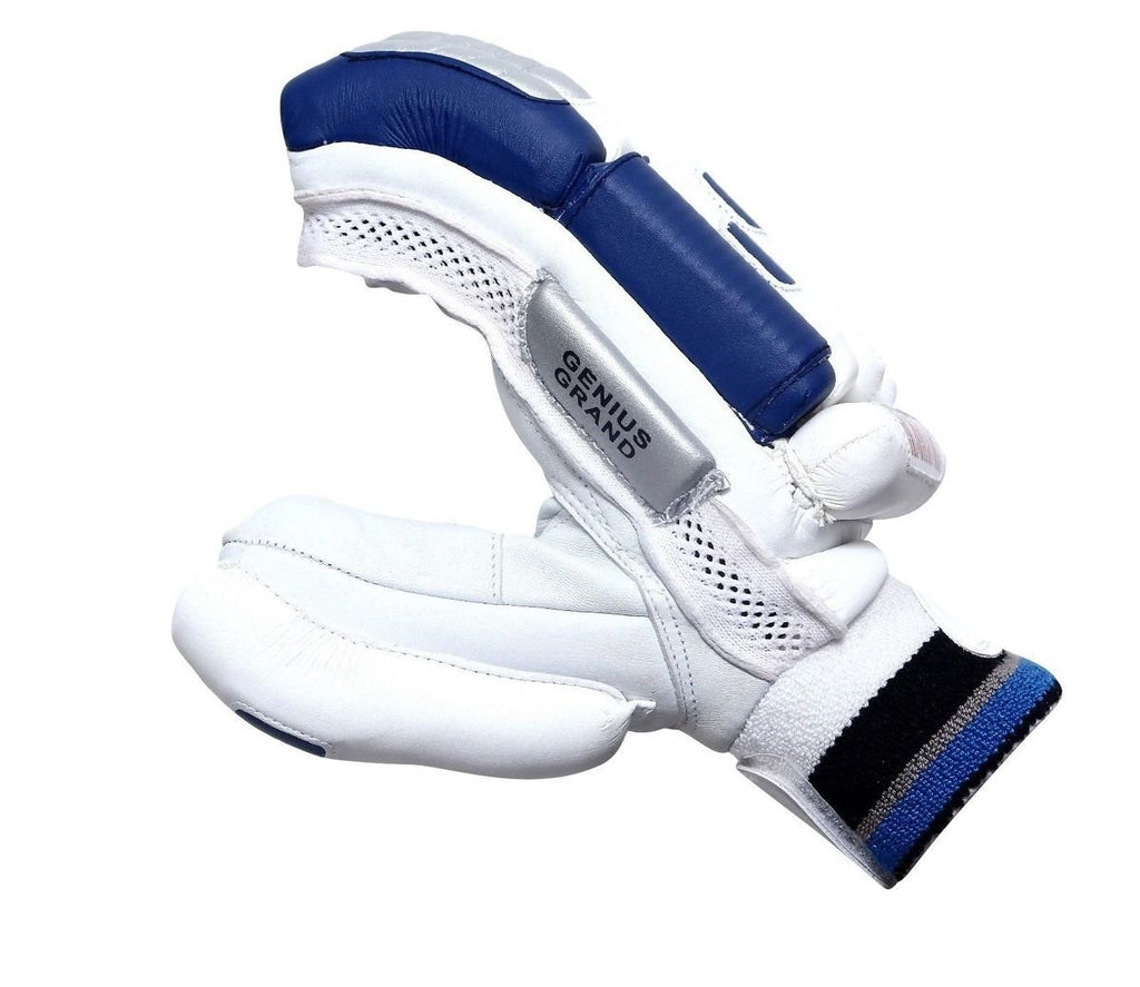 MRF Virat Kohli Grand Edition Gloves & Leg - guards Combo - Adults - Cricket Batting gloves - Wiz Sports