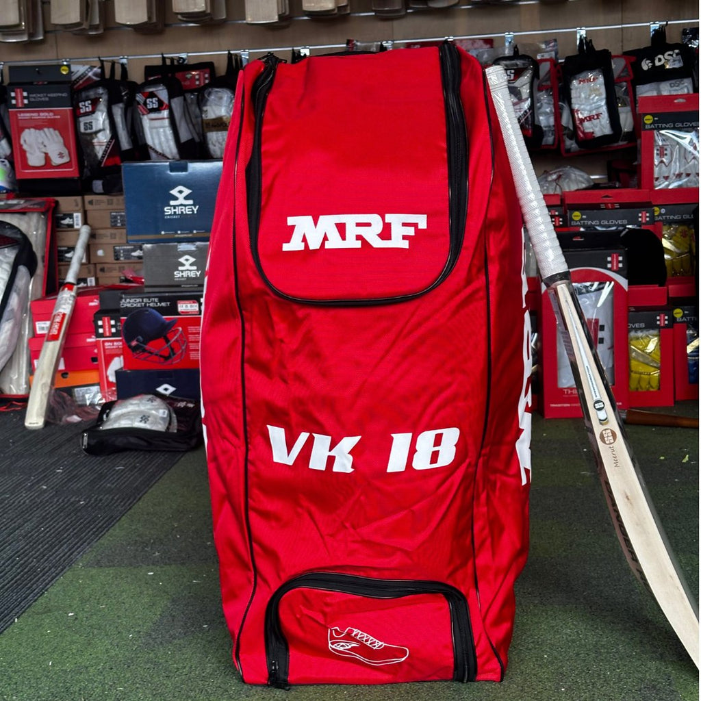 MRF VK 18 JUNIOR Cricket Kit Bag 2024 Edition - Kit Bag - Wiz Sports