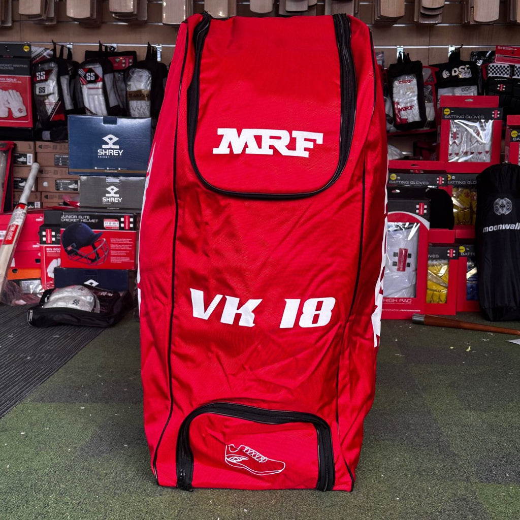 MRF VK 18 JUNIOR Cricket Kit Bag 2024 Edition - Kit Bag - Wiz Sports