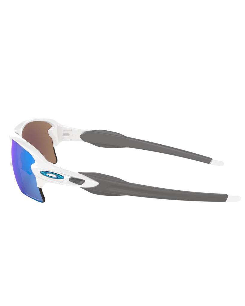 Oakley Flak 2.0 Polished White Sunglasses - Sunglasses - Wiz Sports