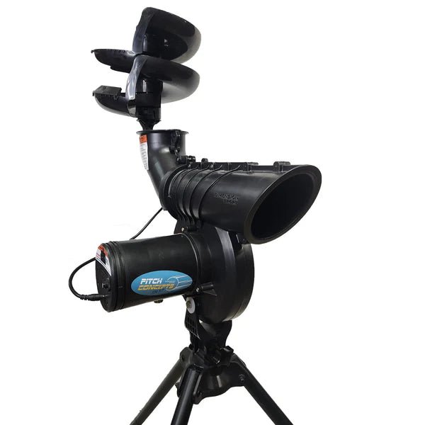 PACEMAN (176) XT 2025 CRICKET BOWLING MACHINE - Up to 100 KPH for Light Balls (Black Available) - Bowling Machine - Wiz Sports