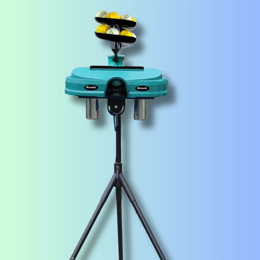 Paceman 525 Express Cricket Bowling Machine (Free Shipping*) - Up to 150 KPH (120 KPH for Paceman Hard balls)) - Bowling Machine - Wiz Sports