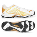 PUMA 22 FH White Gold Rubber Men's Cricket Shoes