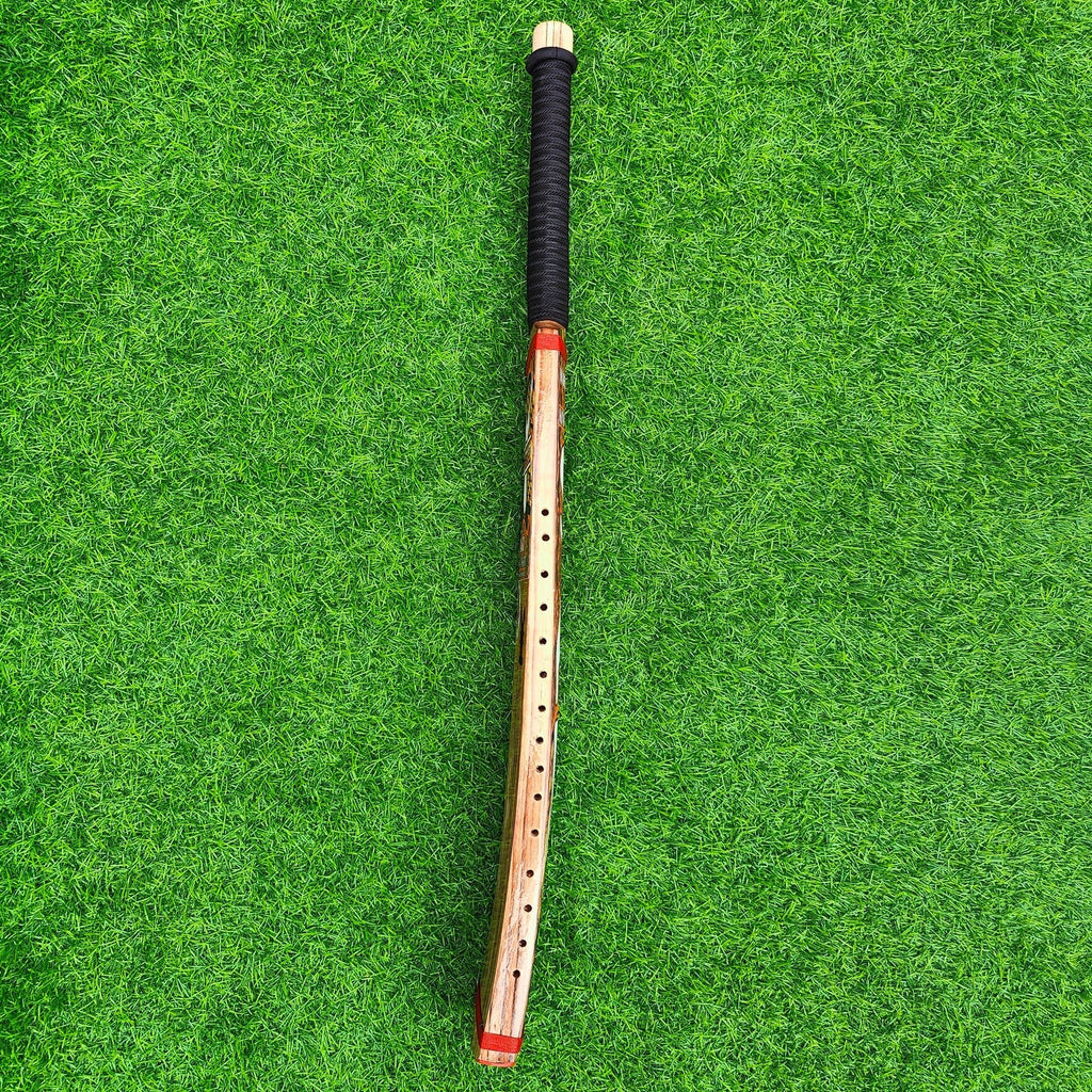 Saki King Cobra – Burn Edition | Hard Tennis Bat for Elite Power Play - Cricket Bats - Wiz Sports