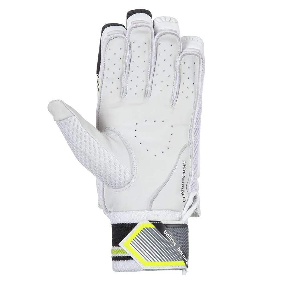 SG Excelite Cricket Batting Gloves High Quality Leather Palm - Cricket Gloves - Wiz Sports