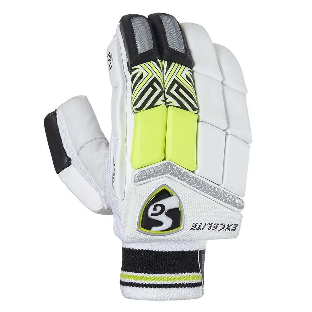 SG Excelite Cricket Batting Gloves High Quality Leather Palm - Cricket Gloves - Wiz Sports