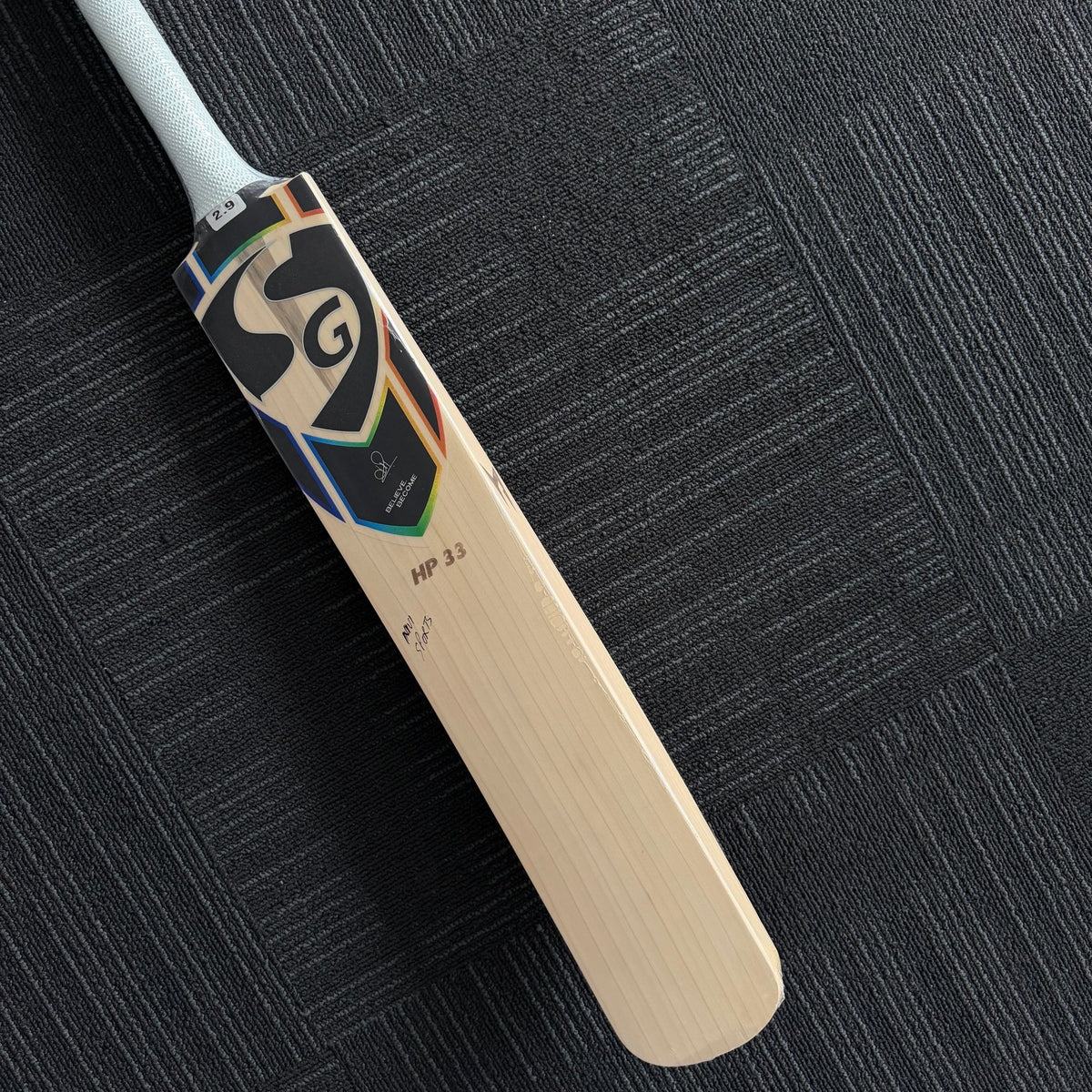 SG HP 33 Player Grade English Willow Cricket Bat 2026 IPL Edition - Wiz ...