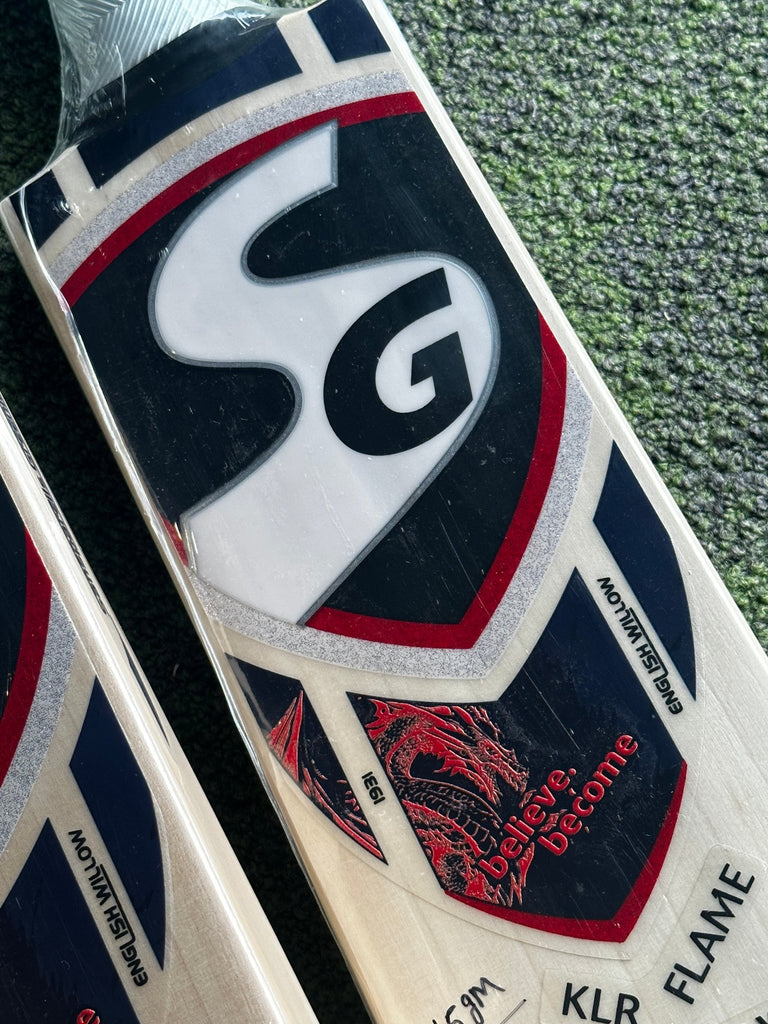 SG KLR Flame English Willow Cricket Bat - SH (2024) - Cricket Bats ...