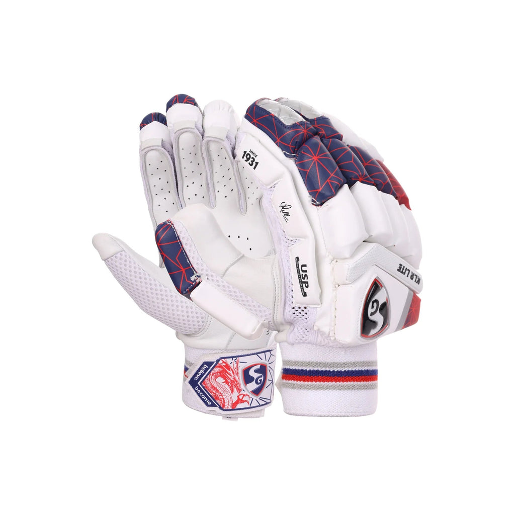 SG KLR Lite – K.L Rahul Gloves with High Quality Sheep Leather - Cricket Gloves - Wiz Sports