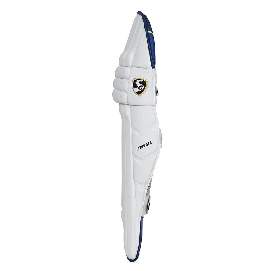 SG Litevate Batting Legguards - Adult - Cricket Leg Guards - Wiz Sports