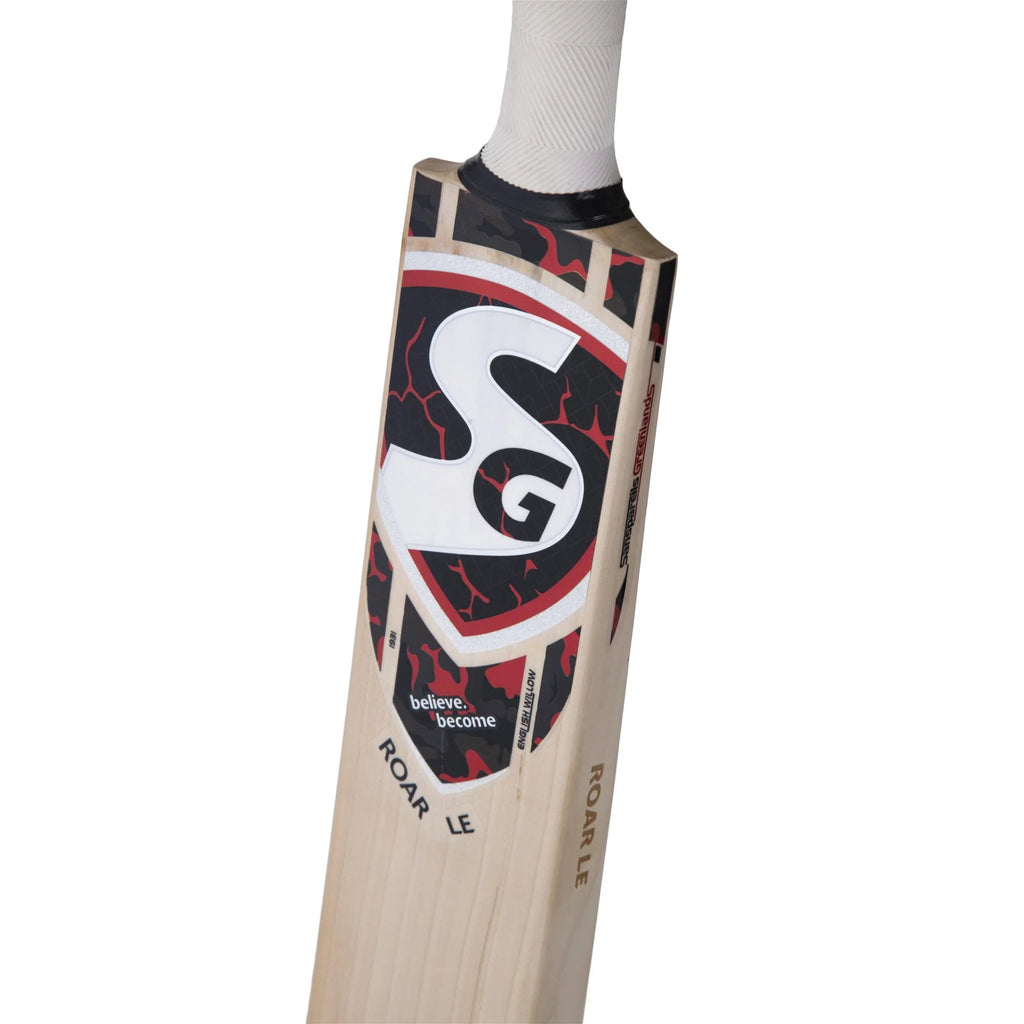 SG ROAR LE Grade 1 finest English willow hard pressed Cricket Bat - Cricket Bats - Wiz Sports
