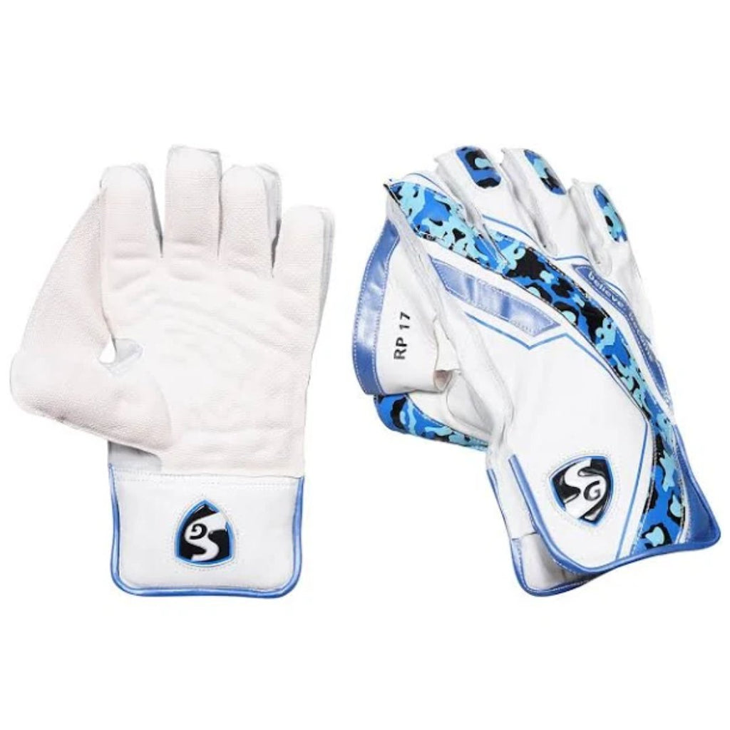 SG RP 17 Players Grade Wicket Keeping Gloves - Senior - Cricket Gloves - Wiz Sports