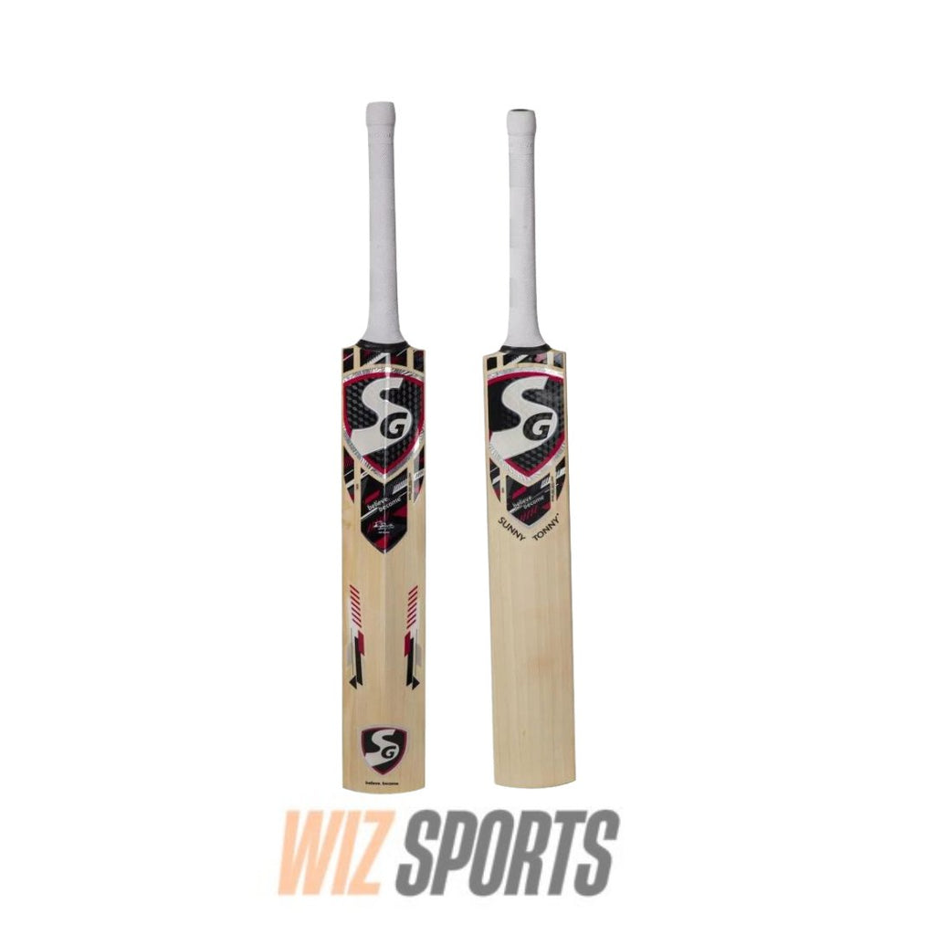 SG Sunny Tonny Grade 1 English Willow Cricket Bat - Junior Size 5 - Cricket Bats - Wiz Sports