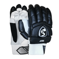 SG Test Black Batting Gloves