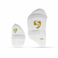 SG Test Combo Cricket Batting Thigh Pad (White)