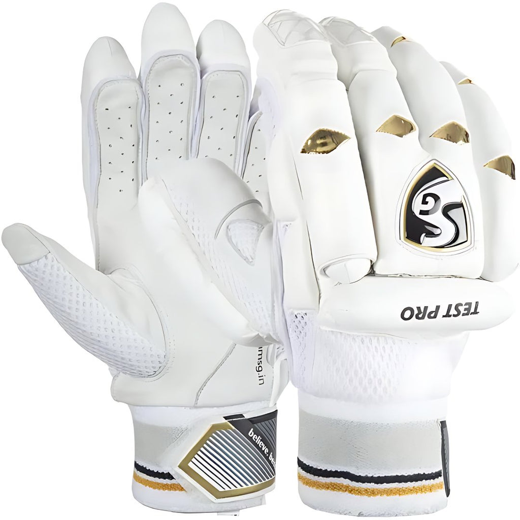 SG Test Pro Cricket batting Gloves - Senior - Cricket Gloves - Wiz Sports