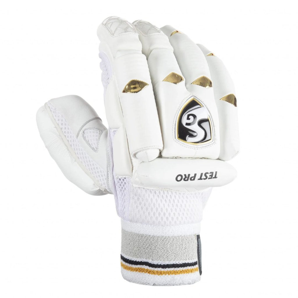 SG Test Pro Cricket batting Gloves - Senior - Cricket Gloves - Wiz Sports