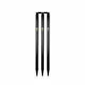 SG Tournament Wooden Cricket Stumps – Black Edition