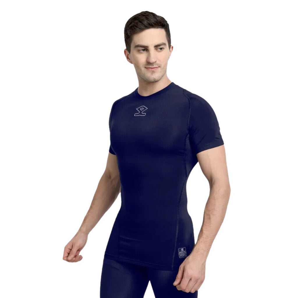 Shrey Compression Short Sleeve Top - clothing - Wiz Sports