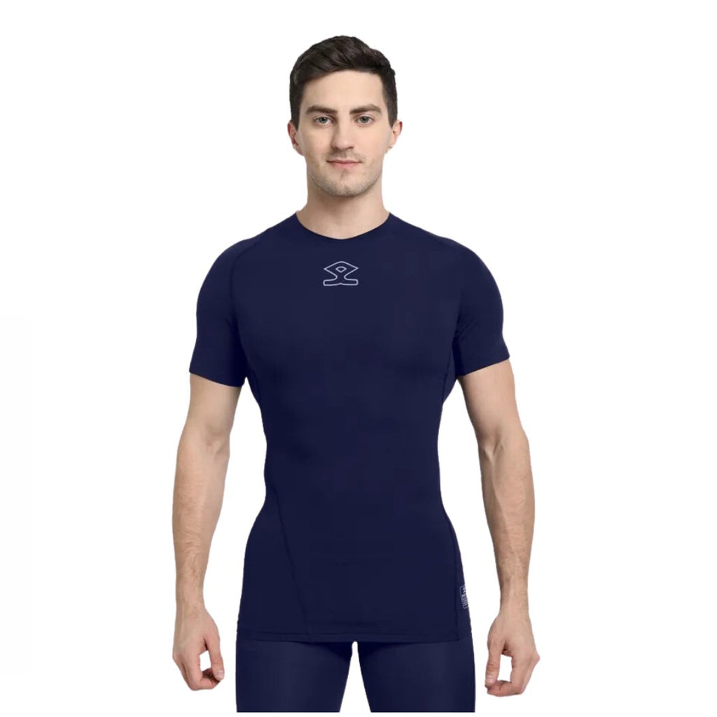 Shrey Compression Short Sleeve Top - clothing - Wiz Sports