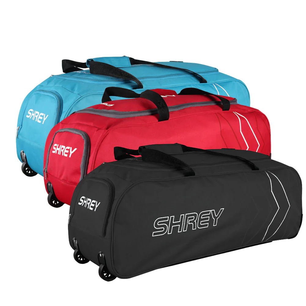 Shrey Kare Wheelie Bag - Cricket Kit Bag - Wiz Sports