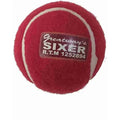 Sixer Hard Tennis Cricket Ball – Red | Built for Power & Precision