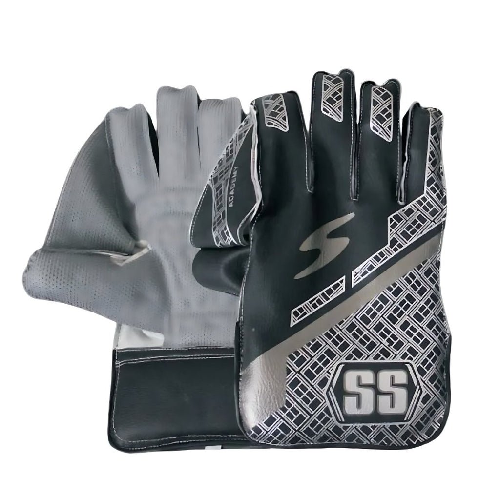 SS Academy Wicket Keeping Cricket Gloves - Adults - Cricket Gloves - Wiz Sports