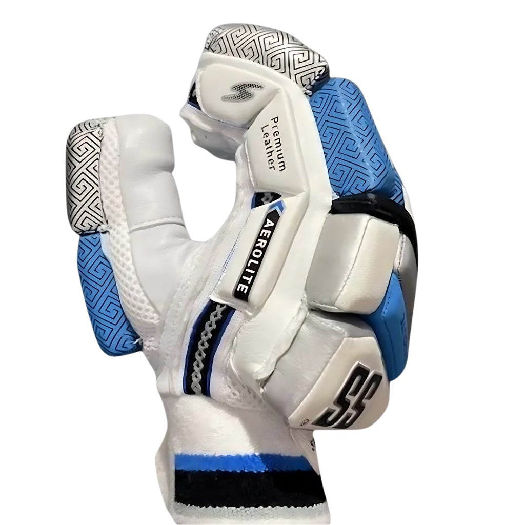 SS Aerolite Cricket Batting Gloves - 2024 Edition - Cricket Gloves - Wiz Sports