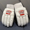 SS ALL WHITE PLAYERS BATTING GLOVES - SENIORS