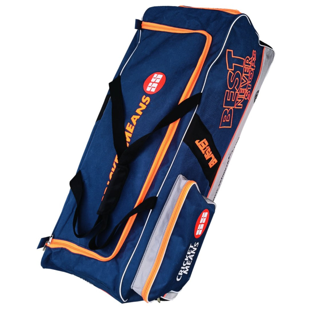 SS Blaster Wheelie Cricket Kit Bag - Cricket Kit Bag - Wiz Sports