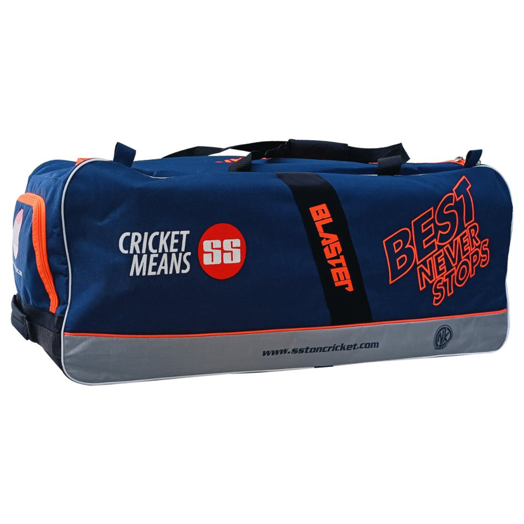 SS Blaster Wheelie Cricket Kit Bag - Cricket Kit Bag - Wiz Sports