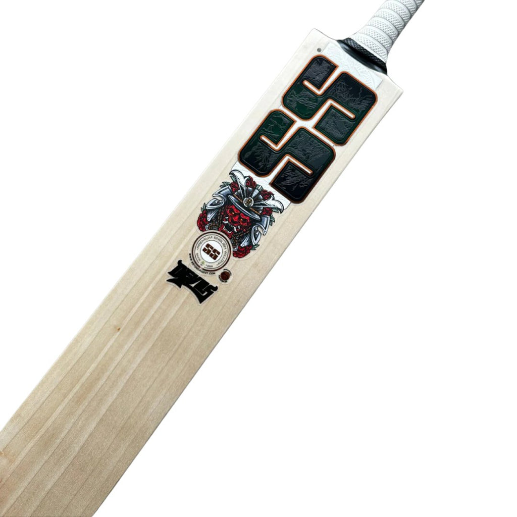 SS Devils Green English Willow Cricket Bat (thick edges - for powerful hitting) - Cricket Bats - Wiz Sports