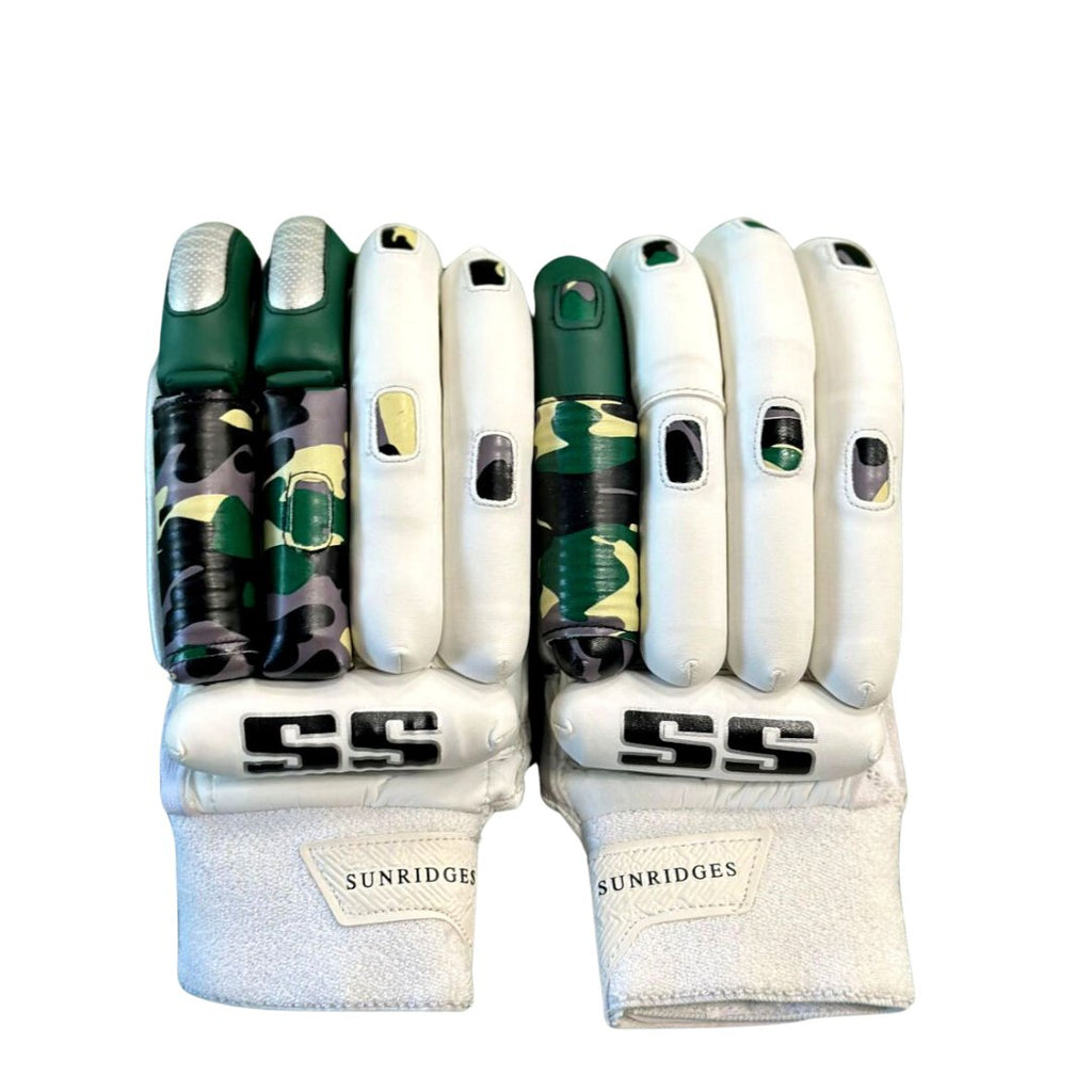 SS Dhoni Players Batting Gloves 2024 Edition - Seniors - Cricket Gloves - Wiz Sports