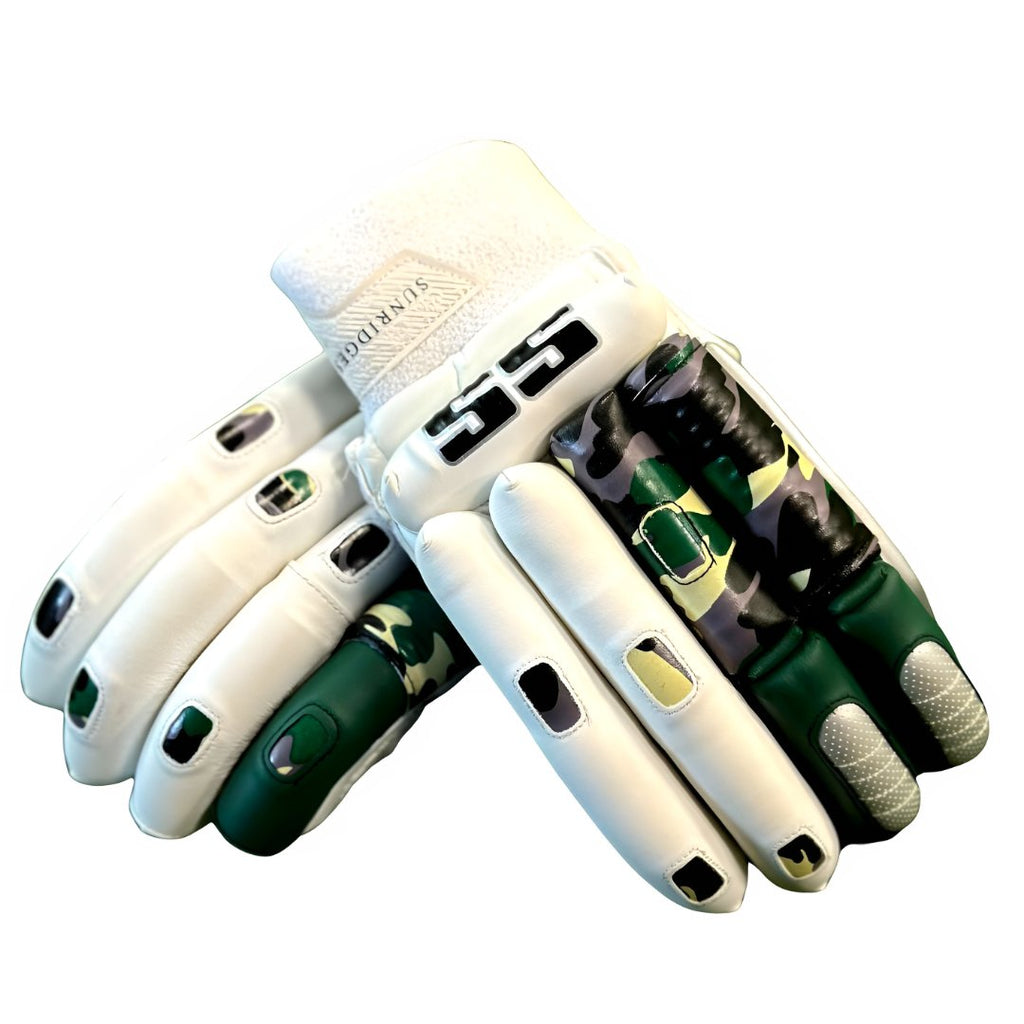 SS Dhoni Players Batting Gloves 2024 Edition - Seniors - Cricket Gloves - Wiz Sports